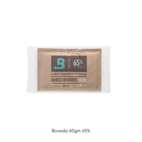 Bolsa Boveda para conservar humedad de 60 gm al 65%